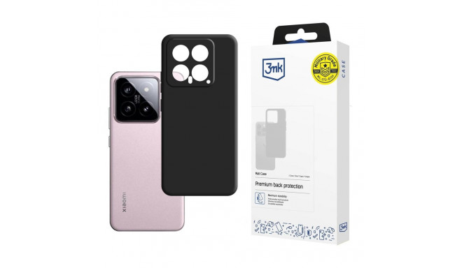 3mk Matt Case for Xiaomi 14 - black