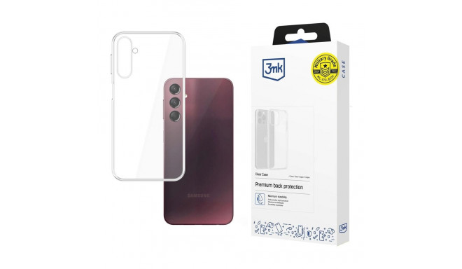 3mk Clear Case for Samsung Galaxy A24 4G - transparent