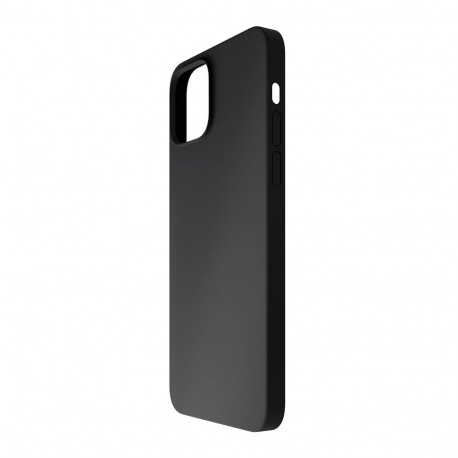 3mk Silicone Case for iPhone 11 - black