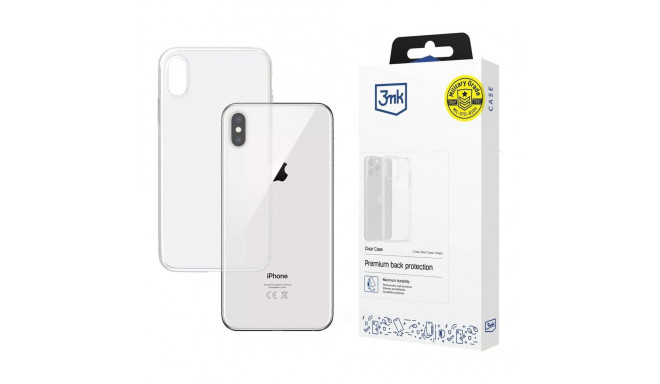 3mk Clear Case for iPhone Xs Max - transparent