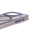Glitter Case MagSafe for iPhone 16 Pro Max - purple with glitter