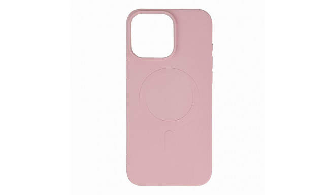 Liquid Silicone Case MagSafe for iPhone 16 Pro Max - light pink