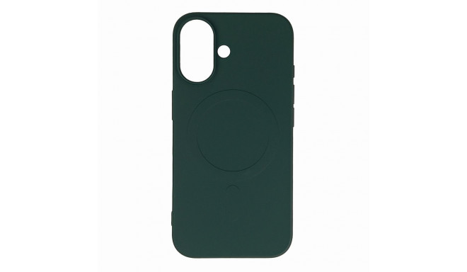 Liquid Silicone Case MagSafe for iPhone 16 - dark green