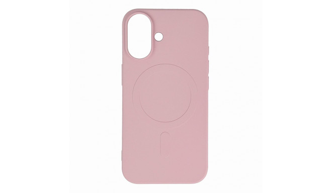 Liquid Silicone Case MagSafe for iPhone 16 - light pink