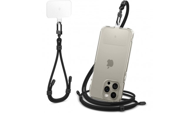 Spigen Universal Strap Set Lanyard and Pendant - Black