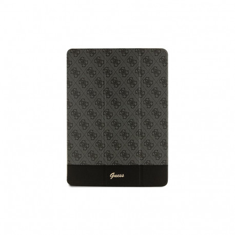 Etui Guess 4G Stripe Allover na iPad Pro 12.9" - czarne
