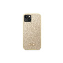 Guess GUHCP14SHGGSHD iPhone 14 6,1" złoty/gold hard case Glitter Script