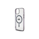 Karl Lagerfeld KLHMP15SHKHNOTK iPhone 15 6.1" transparent hardcase IML Karl`s Head MagSafe Karl Lagerfeld KLHMP15SHKHNOTK iPhone 15 6.1" transparent hardcase IML Karl`s Head MagSafe
