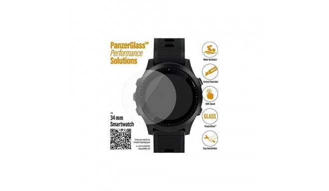 PanzerGlass Screen Protector for Samsung Galaxy Watch 3 34mm / Garmin Forerunner 645 / 645 Music / F