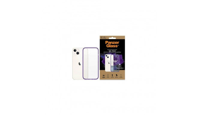 PanzerGlass ClearCase antibacterial case with Military Grade certificate for iPhone 13 / 14 / 15 - t