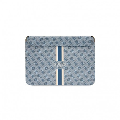 Guess 4G Printed Stripes cover for a 16" laptop - blue
