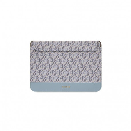 Guess GCube Stripes case for a 16" laptop - blue