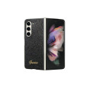 Guess Glitter Script case for Samsung Galaxy Z Fold 5 - black