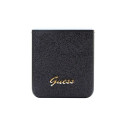 Guess Glitter Script case for Samsung Galaxy Z Flip 5 - black