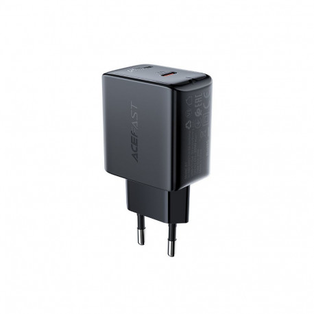 Acefast fast USB Type C 20W Power Delivery charger black (A1 EU black)