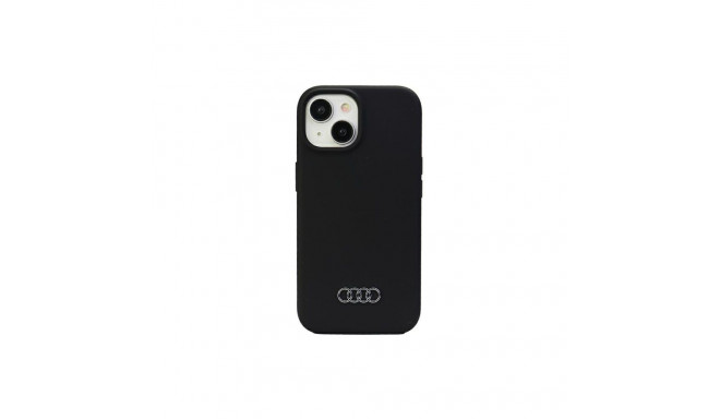 Audi Silicone Case for iPhone 15 Plus - black