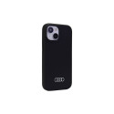 Audi Silicone Case for iPhone 15 Plus - black