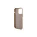 Guess Glitter Glossy Script case for iPhone 15 Pro Max - gold