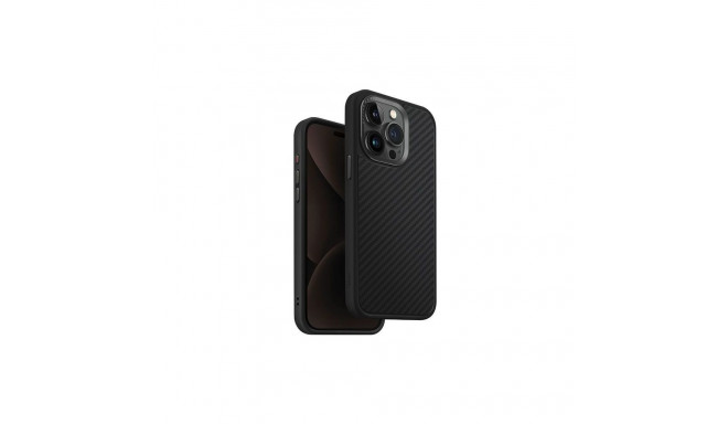 Uniq Keva Magclick Charging case for iPhone 15 Pro Max - black