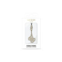 Guess case GUCPM4GID Phone Strap 4G Glitter Charm