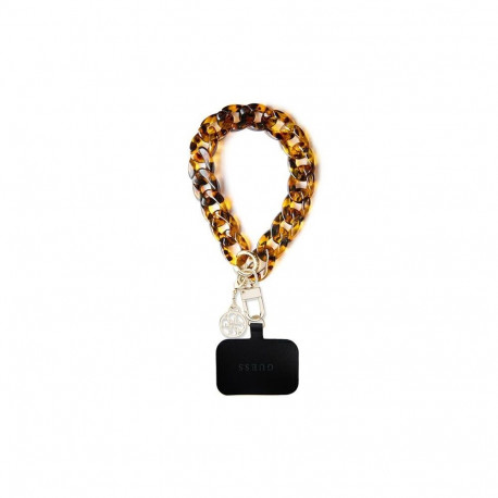 Guess phone strap GUOUCBMC4MT Universal Big Hand Strap Acetate Acrylic 4G Charm