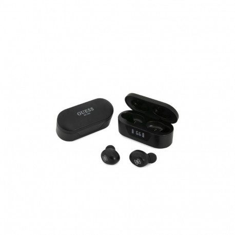 Guess GUTWST31EK TWS Bluetooth headphones + docking station - black