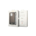 Guess GUHCP14LHGCOHK iPhone 14 Pro 6,1" czarny/black hardcase Translucent Pearl Strap
