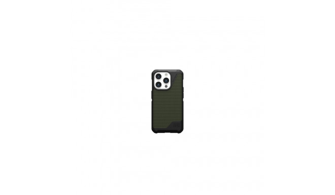 UAG Metropolis LT MagSafe case for iPhone 15 Pro - green Kevlar