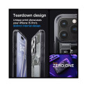Spigen Ultra Hybrid Mag Case with MagSafe for iPhone 15 Pro - Dark Gray (Zero One Pattern)