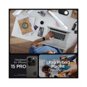 Spigen Ultra Hybrid Mag Case with MagSafe for iPhone 15 Pro - Dark Gray (Zero One Pattern)