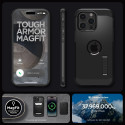 Spigen Tough Armor MagSafe iPhone 15 Pro Max Case - Black