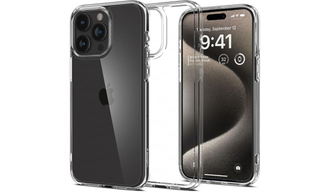 Spigen Ultra Hybrid Case for iPhone 15 Pro Max - Clear