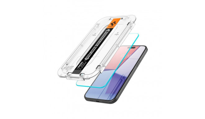 Spigen Glas.tR EZ Fit Tempered Glass for iPhone 15 Plus / 16 Plus