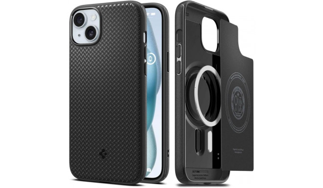 Spigen Mag Armor MagSafe iPhone 15 Case - Matte Black