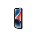 BMW Leather Carbon case for iPhone 15 Plus - black
