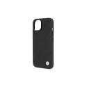 Case BMW BMHCP14S22RQDK iPhone 14 6.1" black/black Leather Quilted