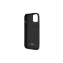 Case BMW BMHCP14S22RQDK iPhone 14 6.1" black/black Leather Quilted