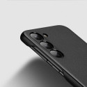 Dux Ducis Grit case for Samsung Galaxy S23+ elegant case made of artificial leather black