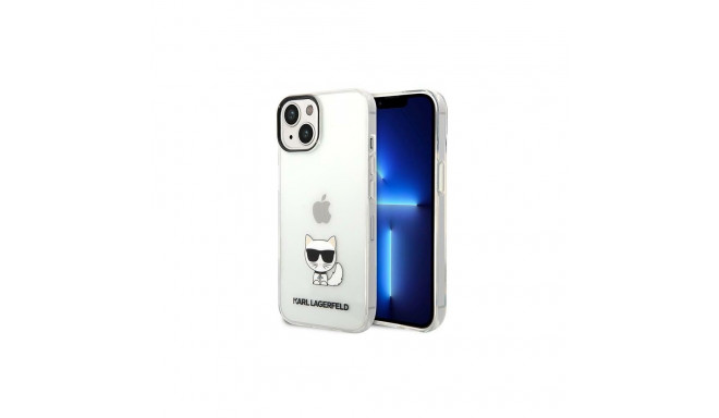 Karl Lagerfeld KLHCP14MCTTR iPhone 14 Plus 6.7 "hardcase clear / transparent Choupette Body