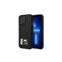Karl Lagerfeld KLHCP13X3DKPK iPhone 13 Pro Max 6,7" czarny/black hardcase Ikonik Patch