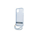 Guess GUHCP13MHTSGSB iPhone 13 6.1 "blue / blue hardcase Translucent Stap