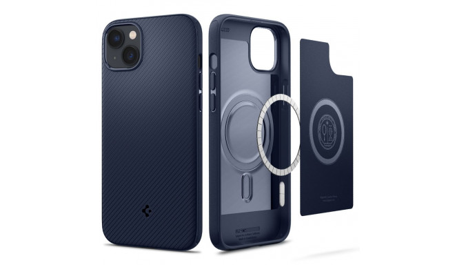 Spigen Mag Armor iPhone 14 Plus Case - Blue