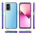 Spring Case Cover for Realme 9i, Oppo A36 / A76 / A96 Silicone Cover with Frame light pink