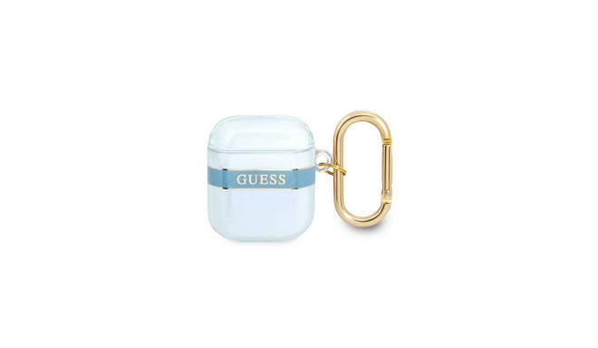 Guess GUA2HHTSB AirPods cover blue/blue Strap Collection