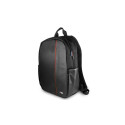 BMW Carbon Red Stripe backpack for a 16" laptop - black
