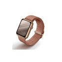 Uniq Aspen Braided strap for Apple Watch 1/2/3/4/5/6/7/8/SE/SE2 44/42/45mm - pink Uniq Aspen Braided strap for Apple Watch 1/2/3/4/5/6/7/8/SE/SE2 44/42/45mm - pink