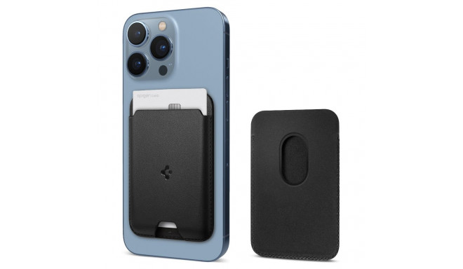 Spigen Valentinus Magnetic Wallet with MagSafe - Black