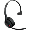 Jabra Evolve2 55, with charging station (black, mono, UC, USB-A, Link380a)