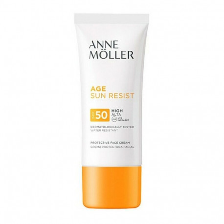 Päikeseblokeerija âge Sun Resist Anne Möller Spf 50 (50 ml)