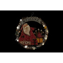 Jõuluehe DKD Home Decor Puit Köis Jõuluvana (2 pcs) (31 x 4 x 30 cm)